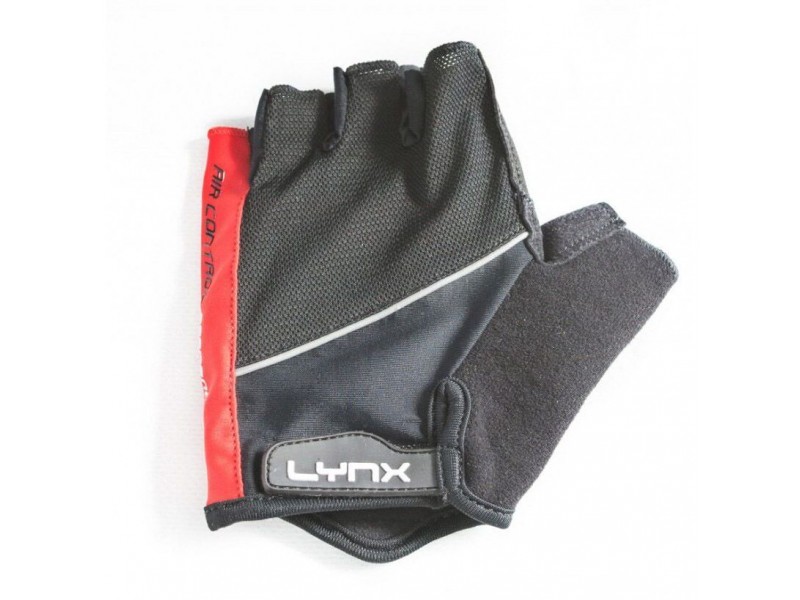 Велоперчатки LYNX Pro BLACK/RED